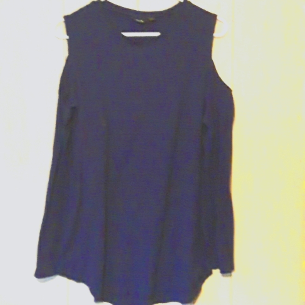Blue striped shirt